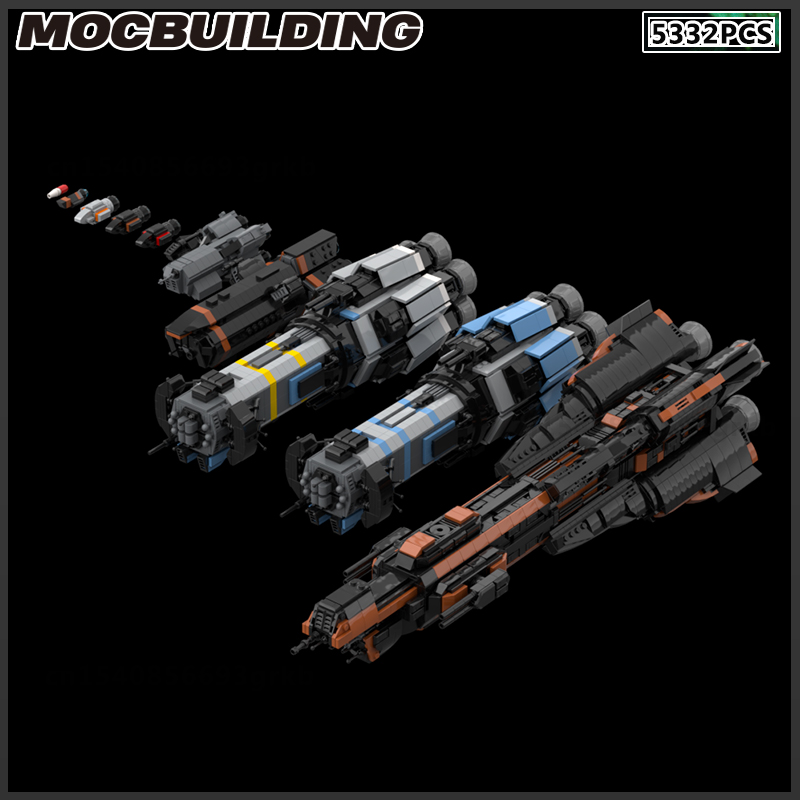 Model Kit Destroyer - MOC Bouwsteen Ruimteschip Star Destroyer Slagschip