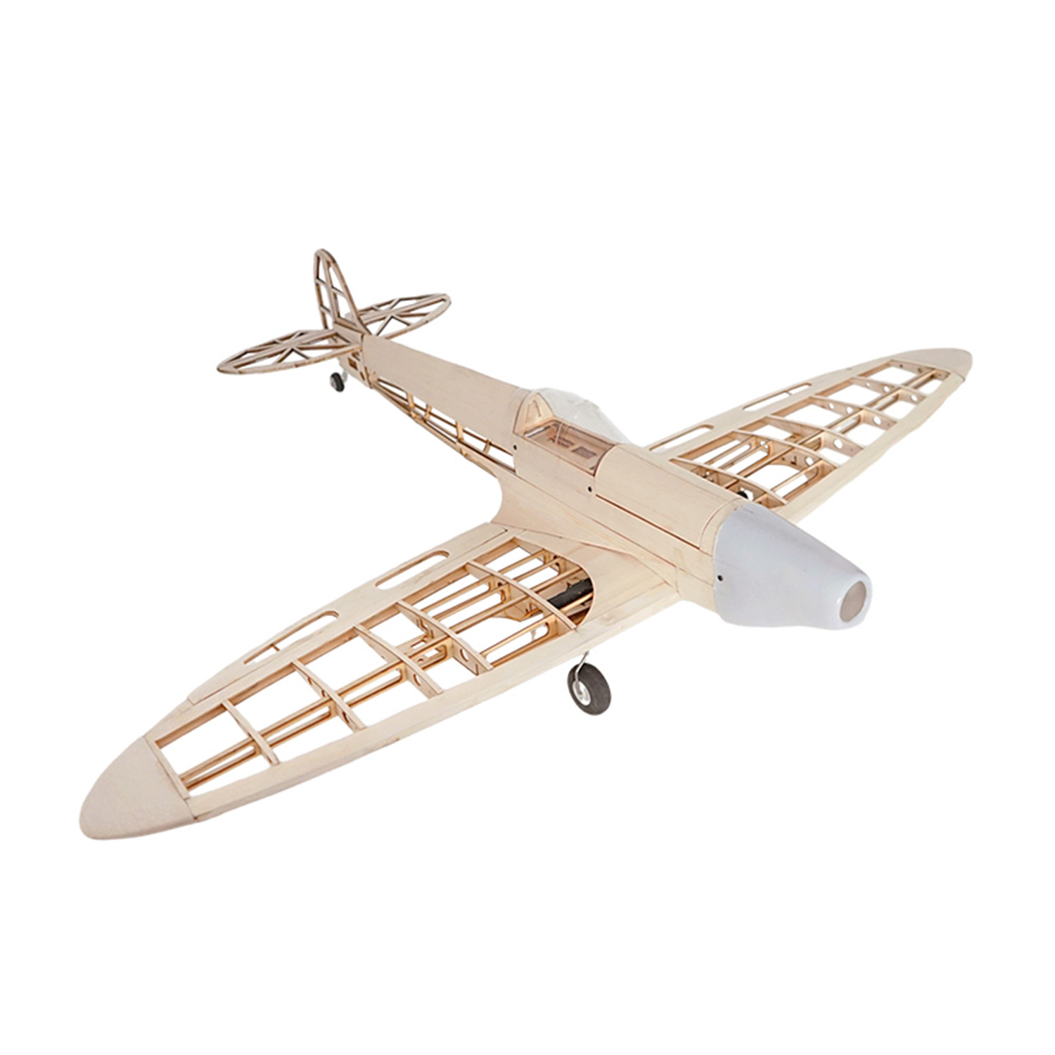 Model Kit Spitfire - RC Vliegtuigen Laser Gesneden Balsahout Vliegtuig