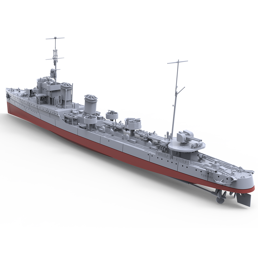 Model Kit Destroyer - SSC732 MRY-SFW 1/350 1/700 1/200 Italiaanse