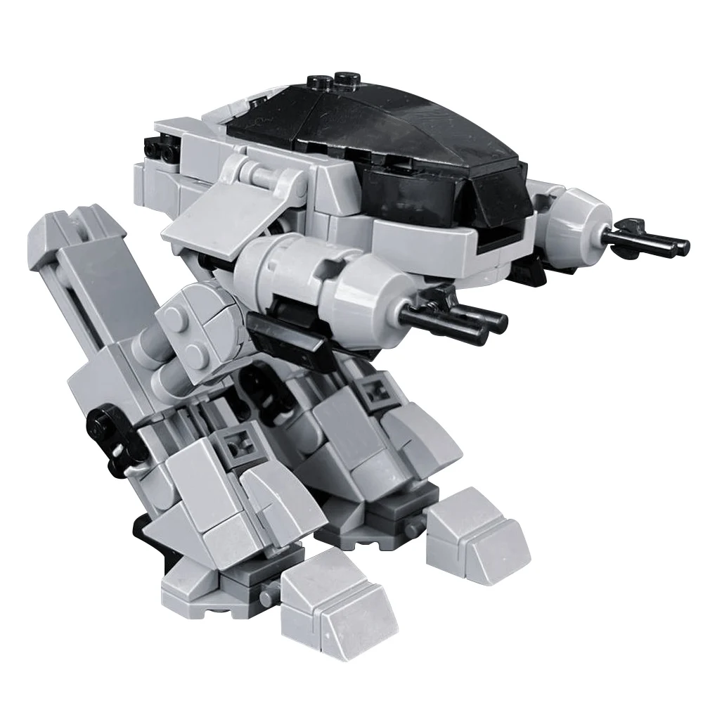 Model Kit Robocop - MOC Mechanische Oorlogspolitie Mecha RoboCoped ED-209