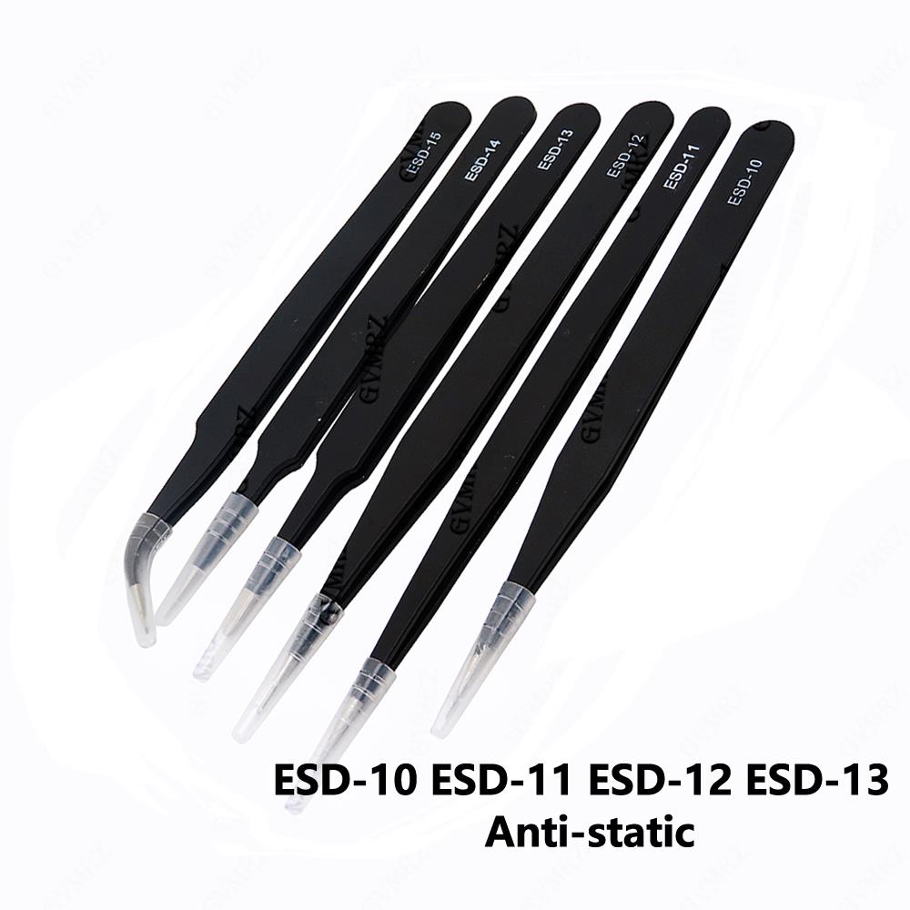Model Kit Tweezers - 6-delige pincetset ESD-10 ESD-11 ESD-12 ESD-13