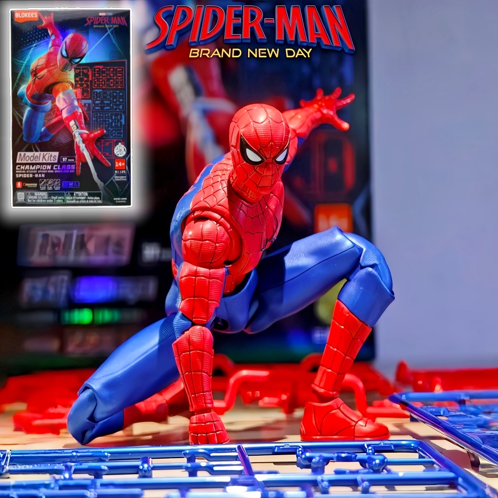 Model Kit Spiderman - Op voorraad Blokees Spiderman Gloednieuwe Day