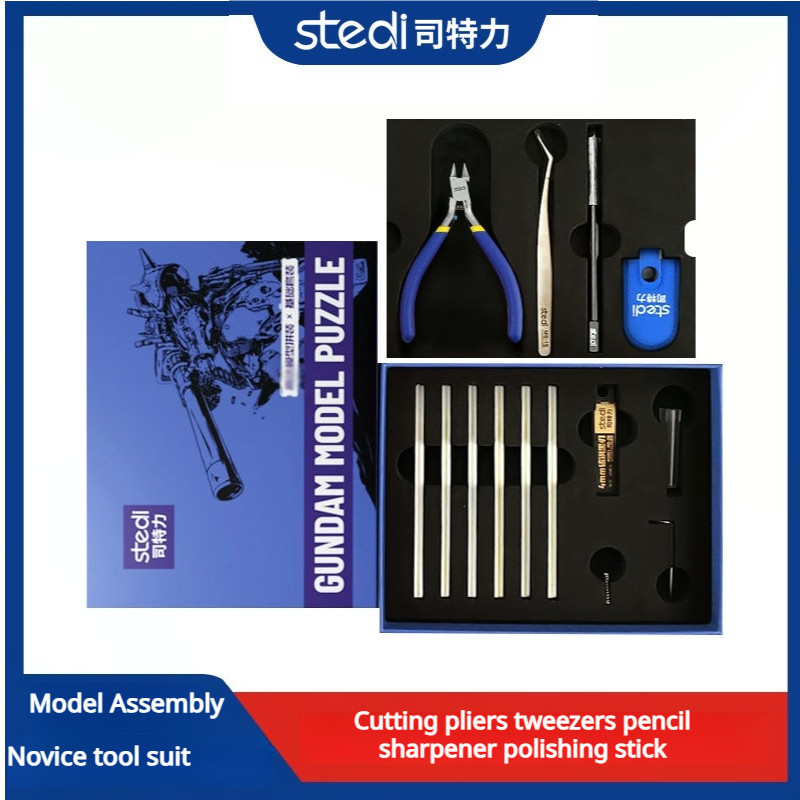 Model Kit Tweezers - Stedi Model Building Tool Kit voor