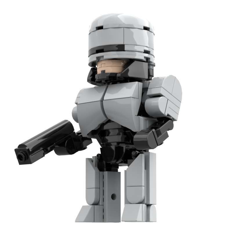 Model Kit Robocop - Mechanische politieagent MOC bouwstenen kinderspeelgoed robotmodel