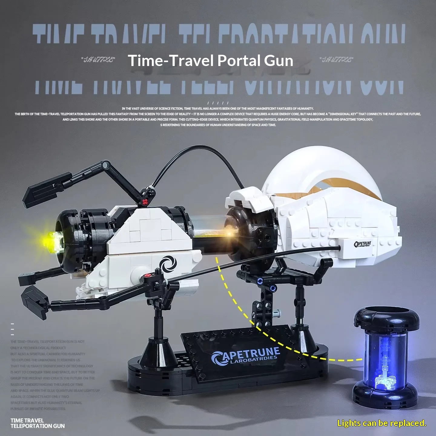Model Kit Robocop - 667 STUKS Creatieve High-Tech Portal Gun
