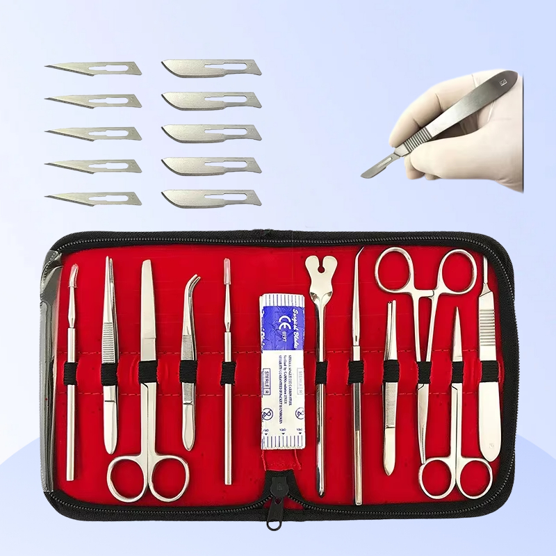 Model Kit Tweezers - Medische siliconen hechtingsset Studenten oefenen hechtingsoefenmodel