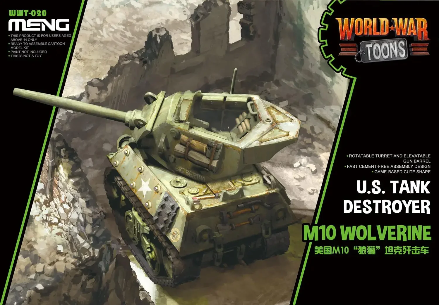 MENG Model WWT VS Tankvernieti - Model Kit Destroyer recensie en prijs
