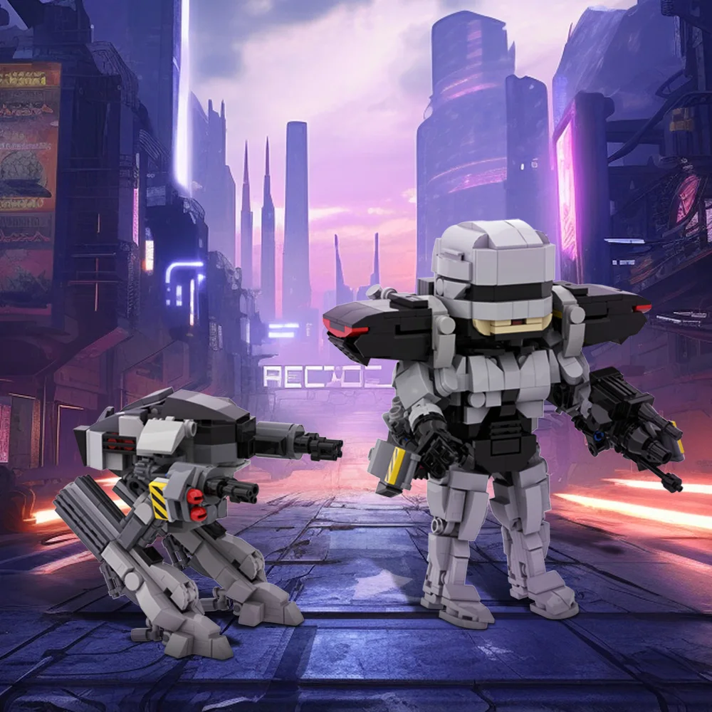 MOC Film MechWarrior RoboCoped - Model Kit Robocop recensie en prijs