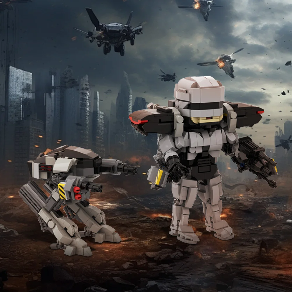MOC Film MechWarrior RoboCoped - Model Kit Robocop recensie en prijs