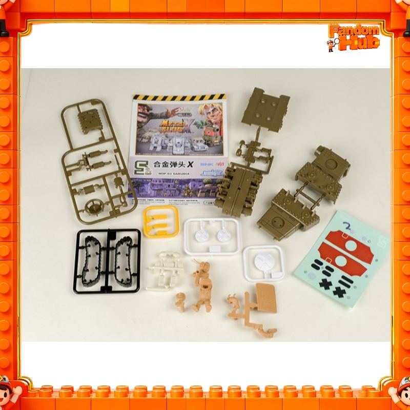 Nieuwe NIEUWE Metal Slug X Diy - Model Kit Metal Slug recensie en prijs