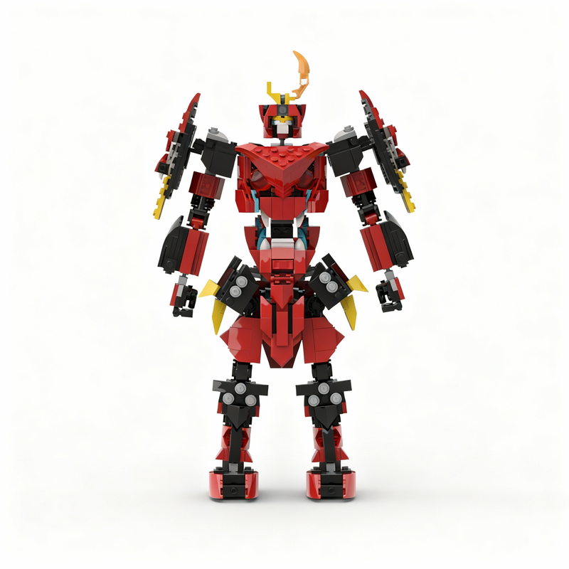 705 stuks MOC Gurren Lagann Mo - Model Kit Gurren Lagann recensie en prijs