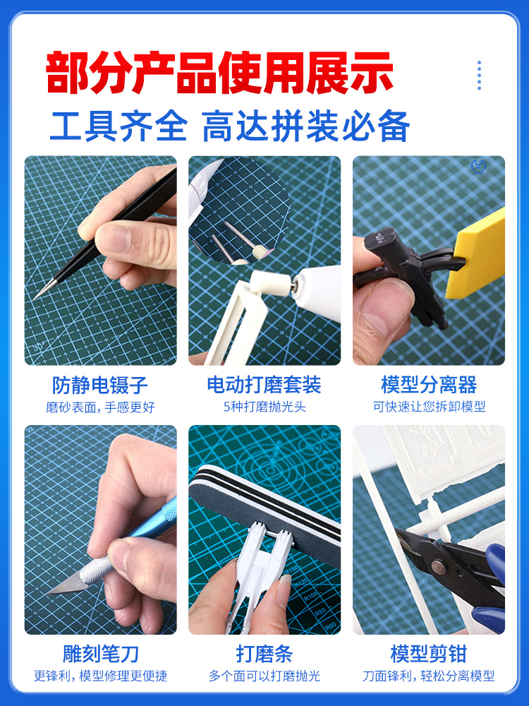 Gundan Model Tool Voor Modelle - Model Kit Tweezers recensie en prijs