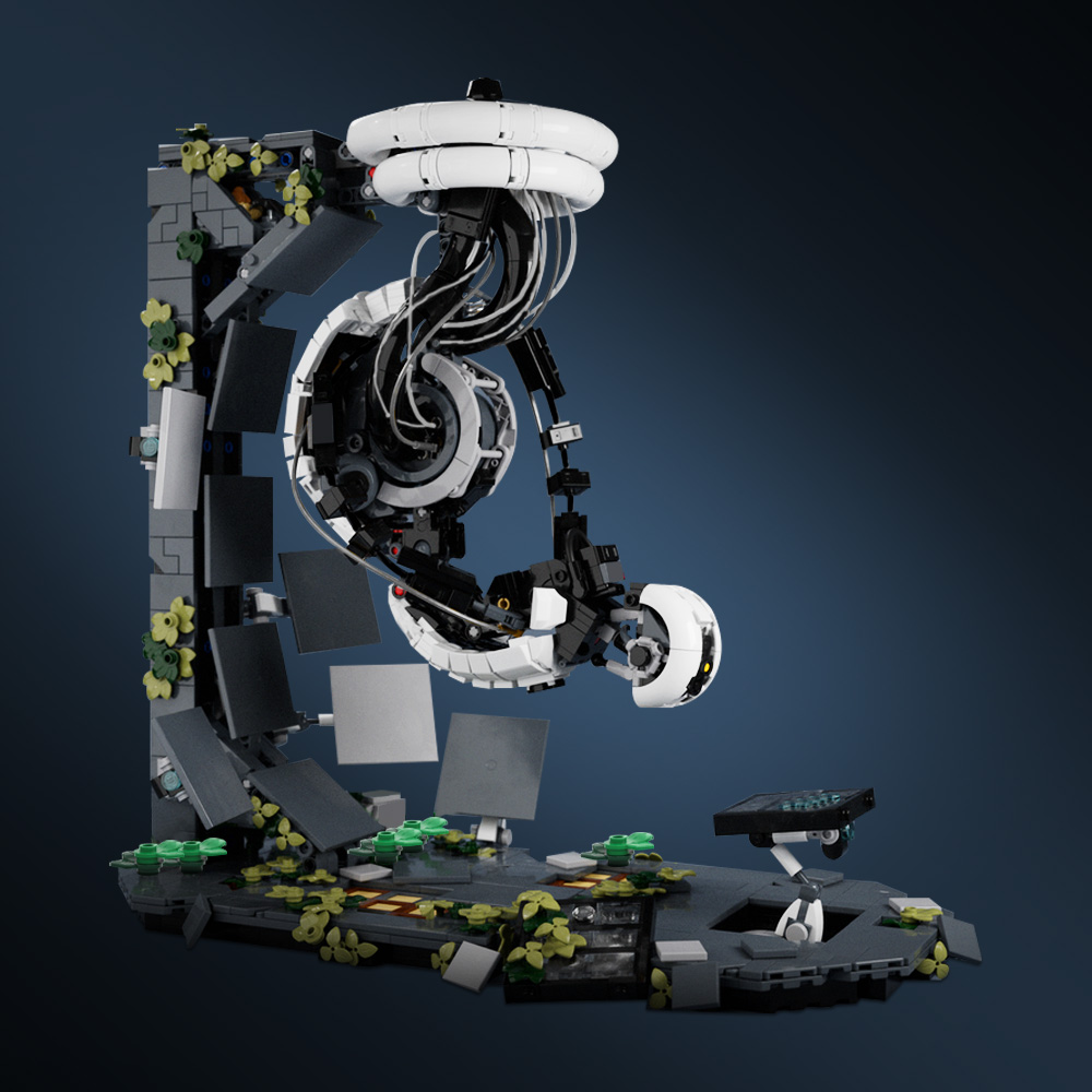 MOC Portal 2 GLaDOS Robot Bouw - Model Kit Robocop recensie en prijs