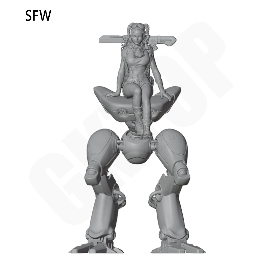 Sci-Fi Vrouwelijke Mecha Begel - Model Kit Mecha recensie en prijs