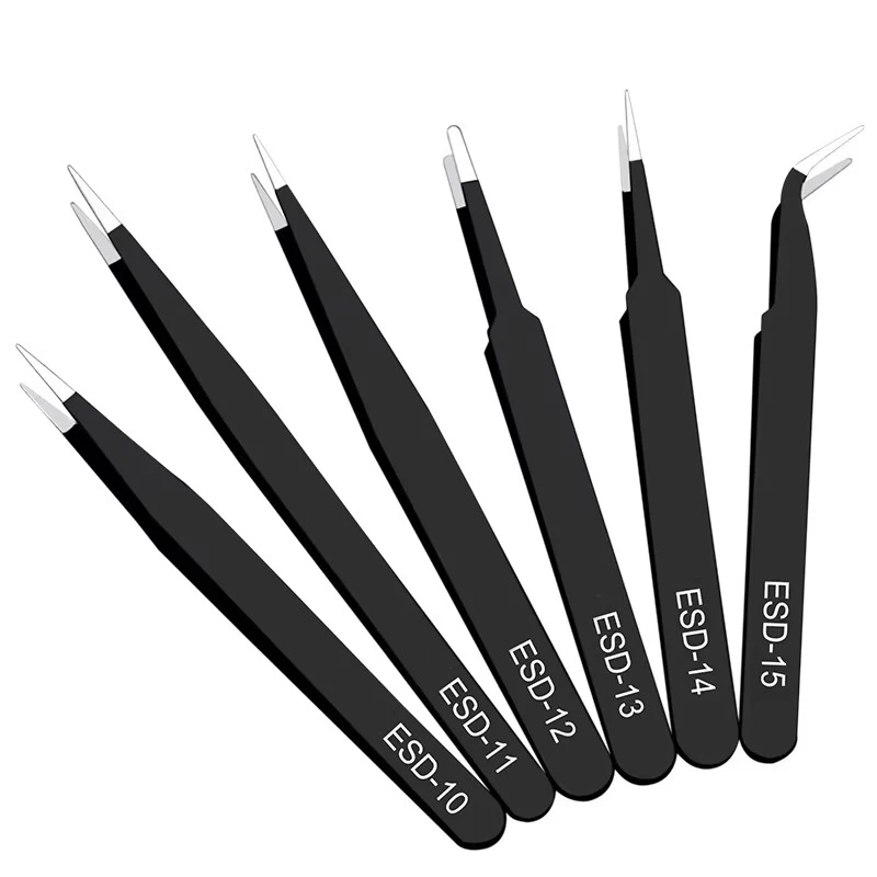 6-delige antistatische roestvr - Model Kit Tweezers recensie en prijs