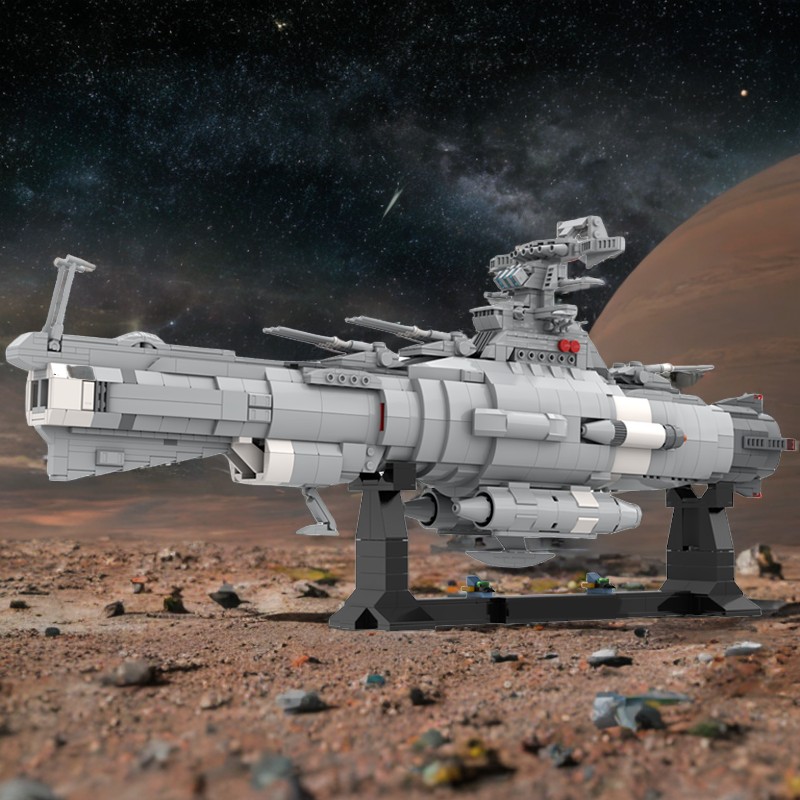 1347-delige MOC Ruimteschip Ya - Model Kit Yamato Space recensie en prijs
