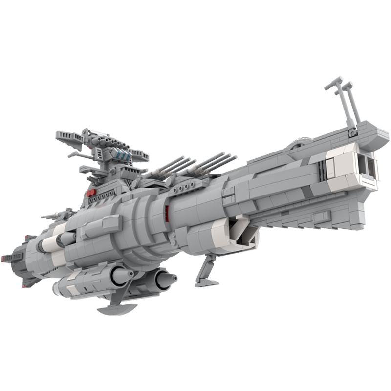 1347-delige MOC Ruimteschip Ya - Model Kit Yamato Space recensie en prijs