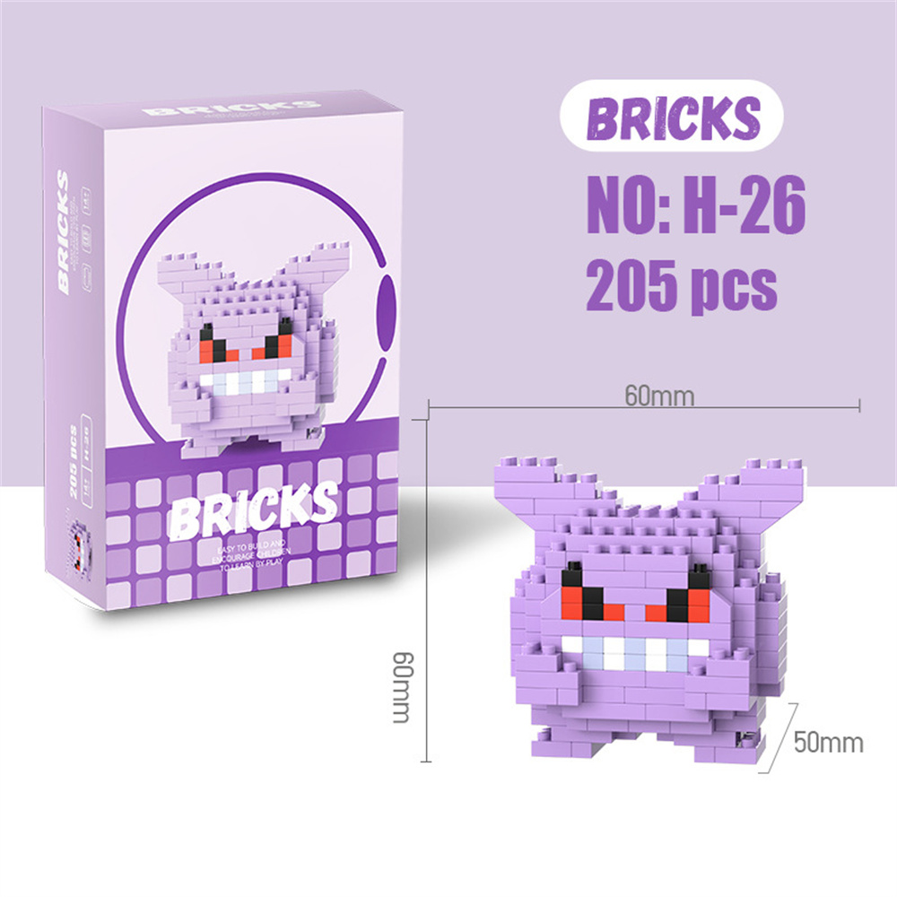 Pokemon Micro Bouwstenen Pikac - Model Kit Ikaruga recensie en prijs