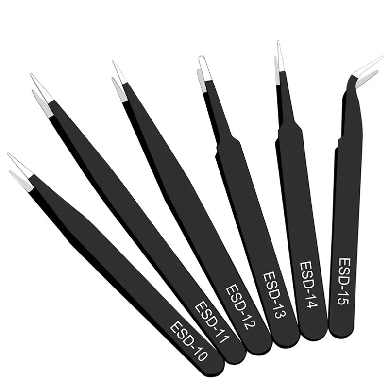 6-delige antistatische roestvr - Model Kit Tweezers recensie en prijs