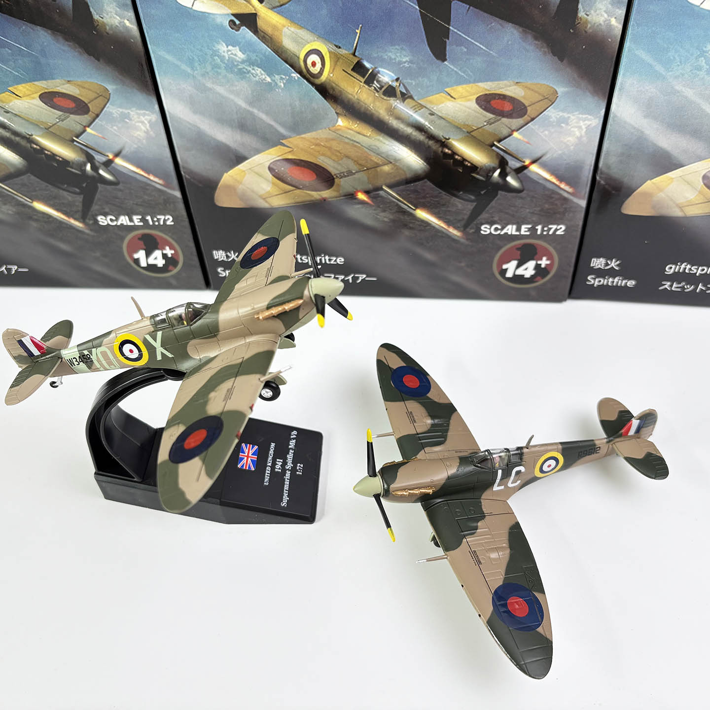 1:72 1/72 Schaal WWII Britse S - Model Kit Spitfire recensie en prijs