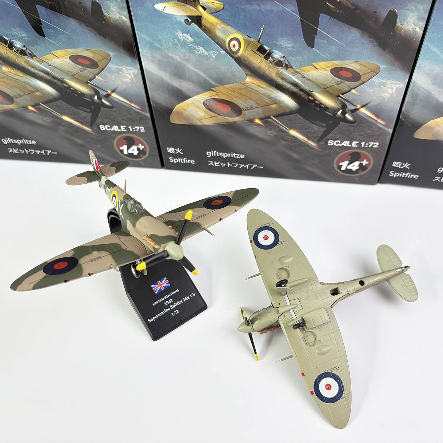 1:72 1/72 Schaal WWII Britse S - Model Kit Spitfire recensie en prijs
