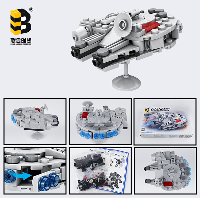 104 STKS Star Plan Millennium  - Model Kit Destroyer recensie en prijs