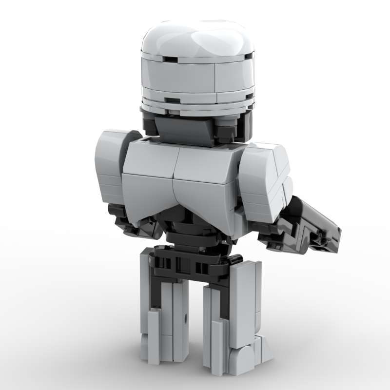 Mechanische politieagent MOC b - Model Kit Robocop recensie en prijs