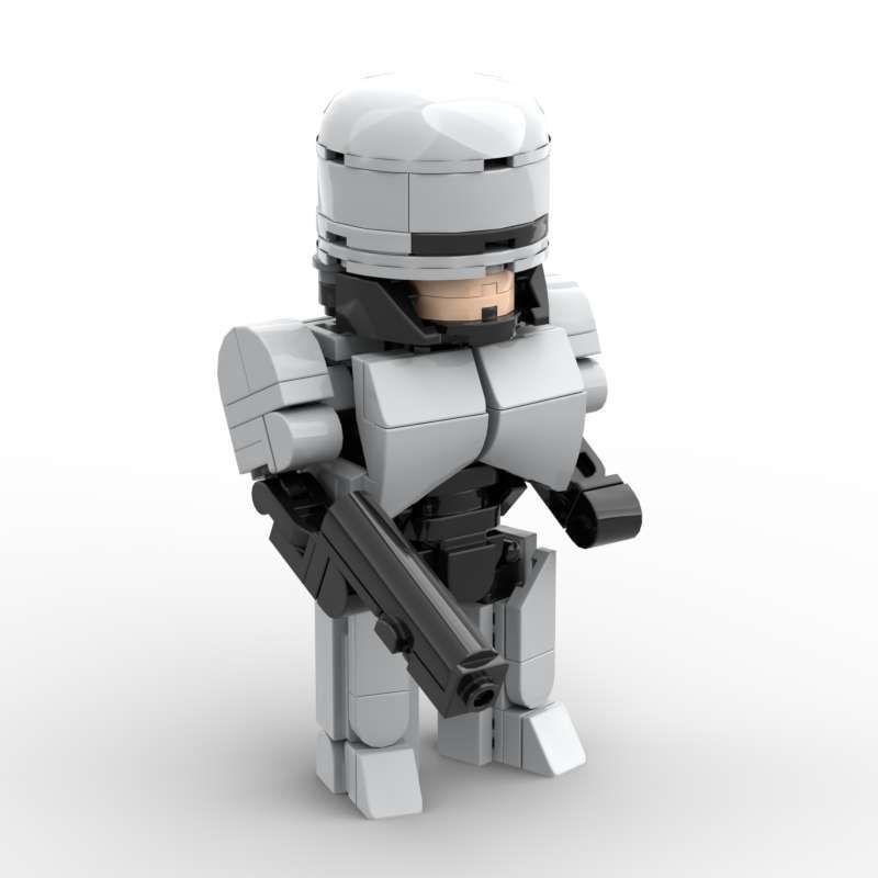Mechanische politieagent MOC b - Model Kit Robocop recensie en prijs