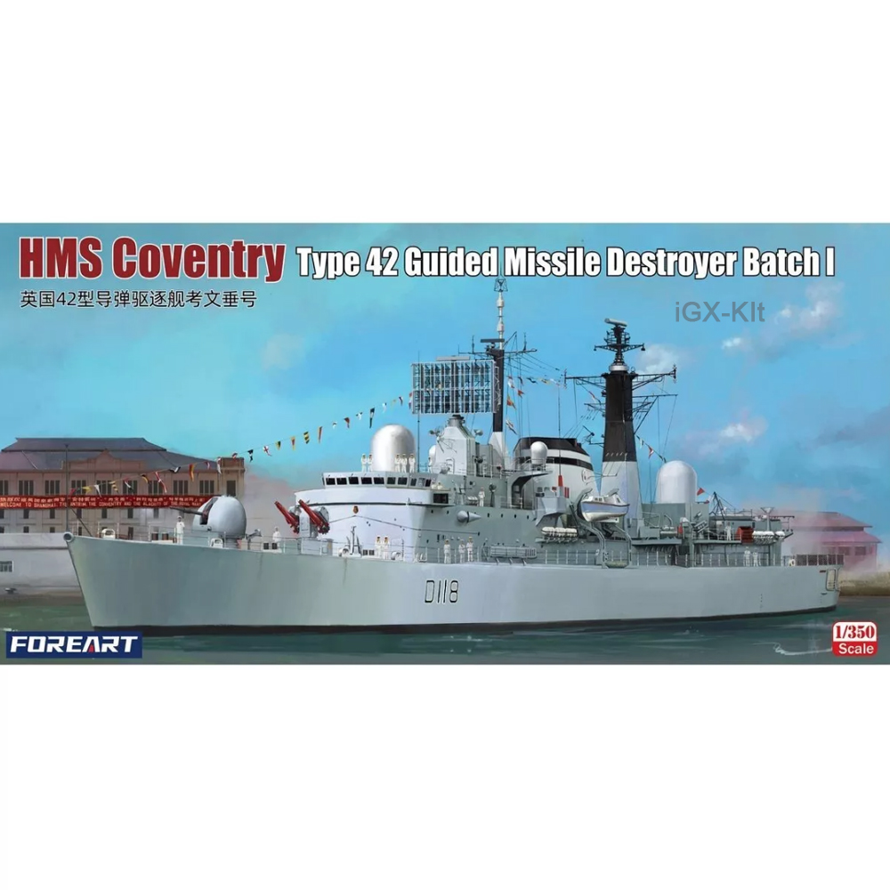 FOREART 3002 1/350 Schaal HMS  - Model Kit Destroyer recensie en prijs