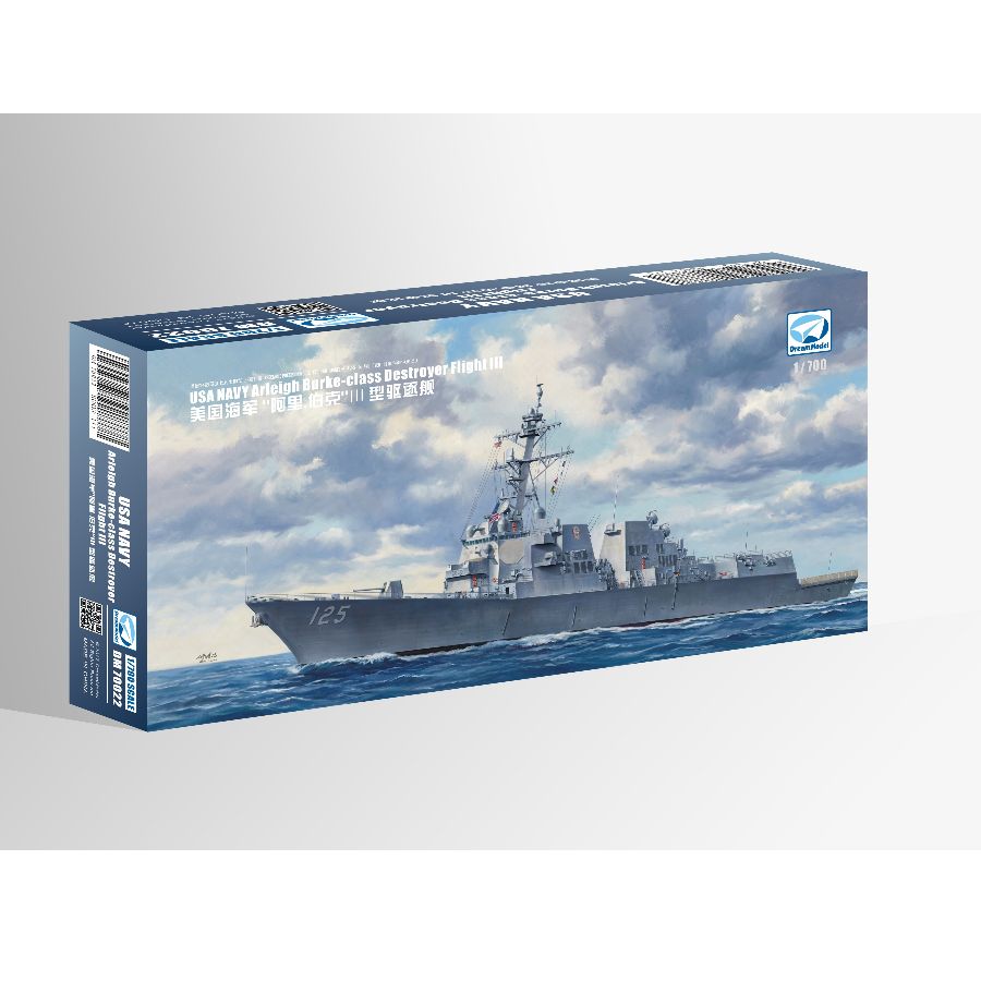 DM70022 DREAM 1/700 USA Navy A - Model Kit Destroyer recensie en prijs