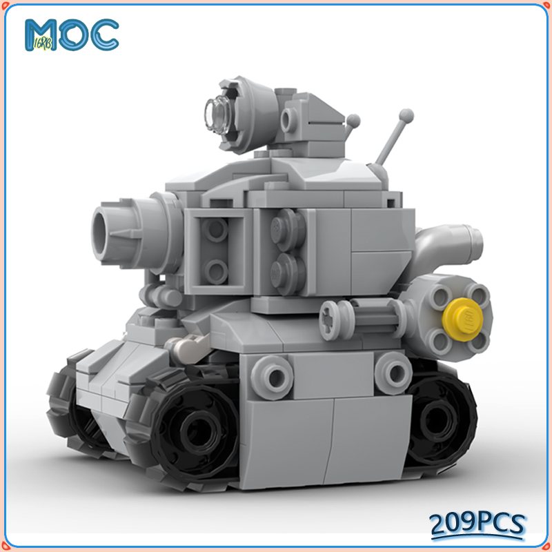 MOC Bouwstenen Nieuwe Action F - Model Kit Metal Slug recensie en prijs