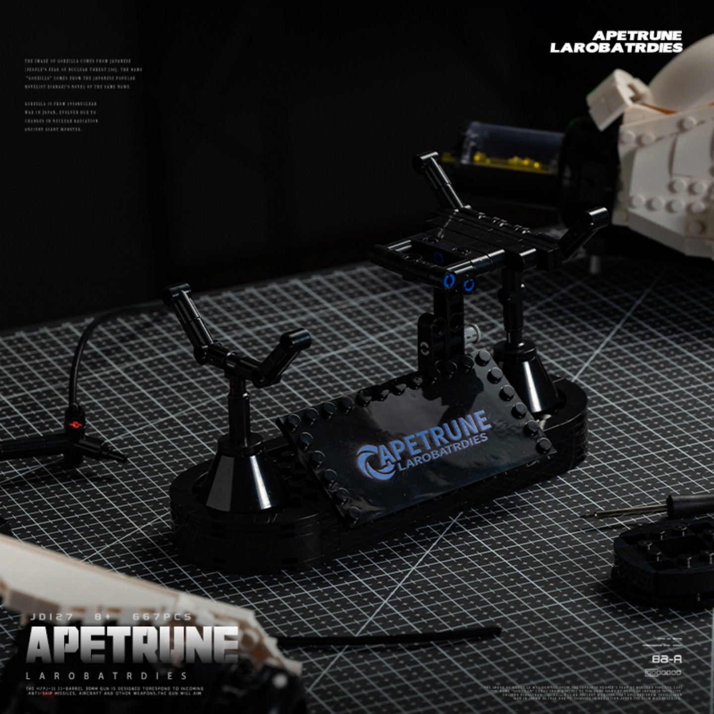 667 STUKS Creatieve High-Tech  - Model Kit Robocop recensie en prijs