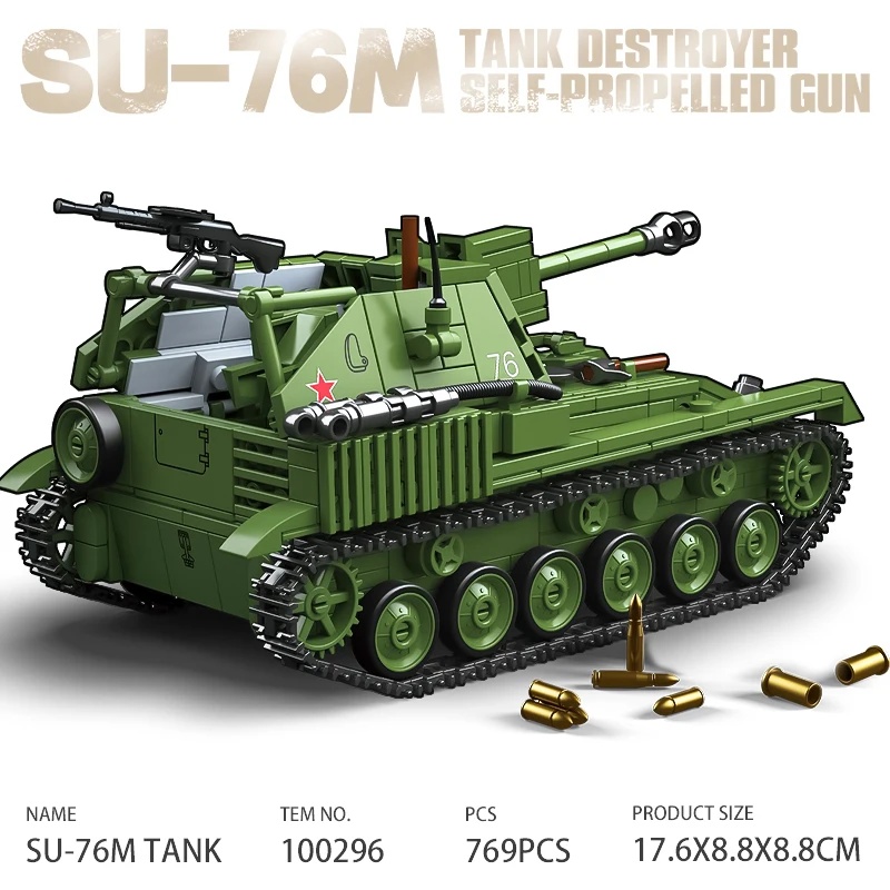 De Sovjet SU-76M Tank Destroye - Model Kit Destroyer recensie en prijs
