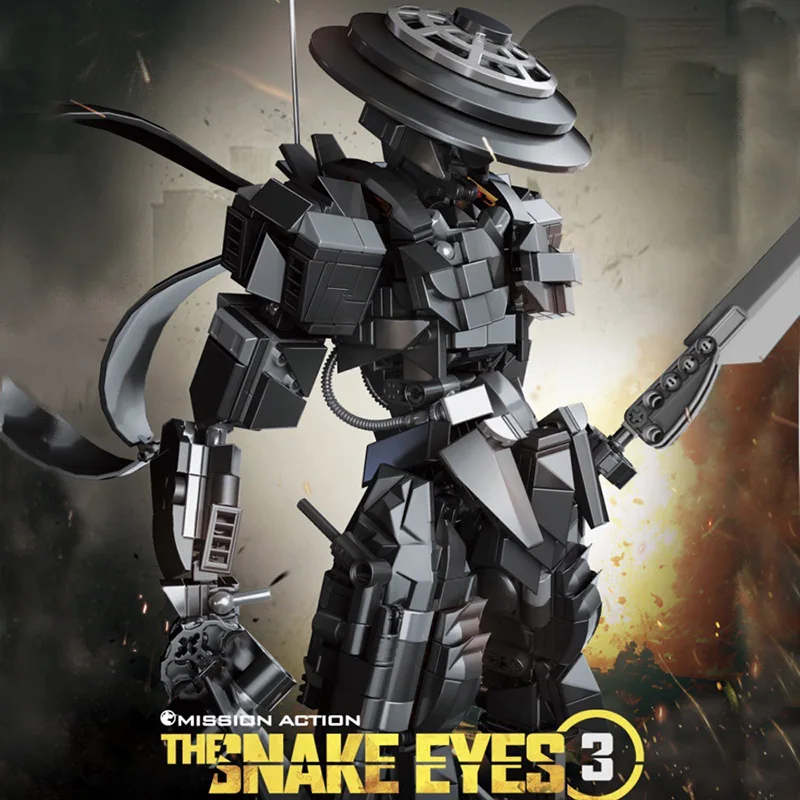 Creatieve 1053-delige Mech Nin - Model Kit Ninja recensie en prijs