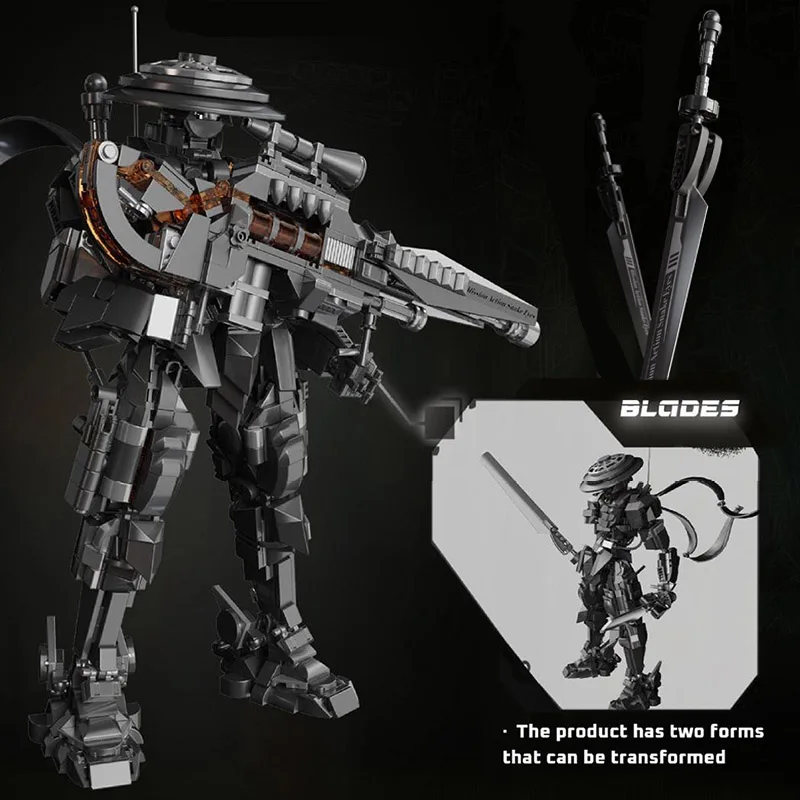 Creatieve 1053-delige Mech Nin - Model Kit Ninja recensie en prijs