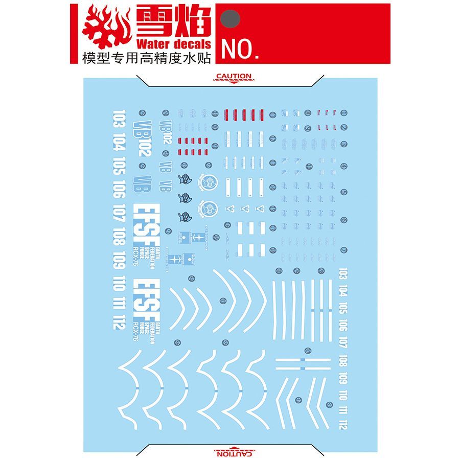 Model Decals Hoge Precisie Flu - Model Kit Mecha recensie en prijs