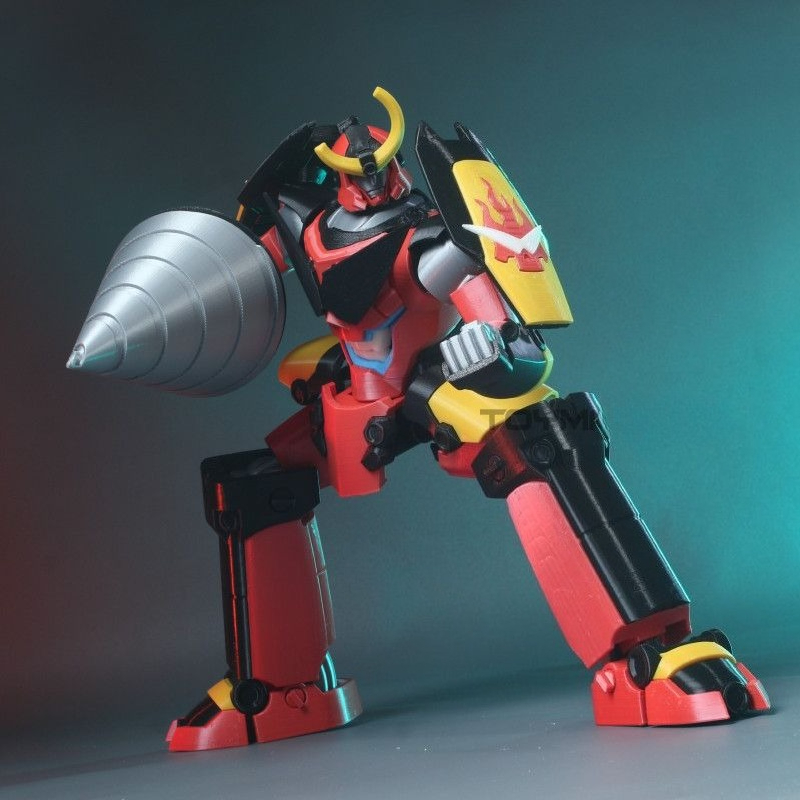 3D-geprint Tengen Toppa Gurren - Model Kit Gurren Lagann recensie en prijs