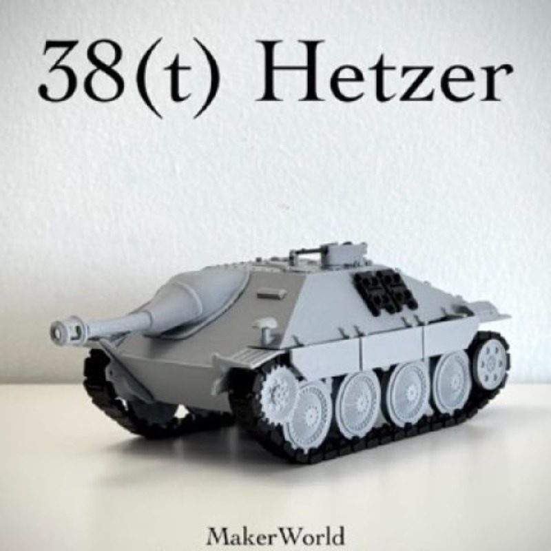 WW II 38(t) Hetzer War Armor M - Model Kit Destroyer recensie en prijs
