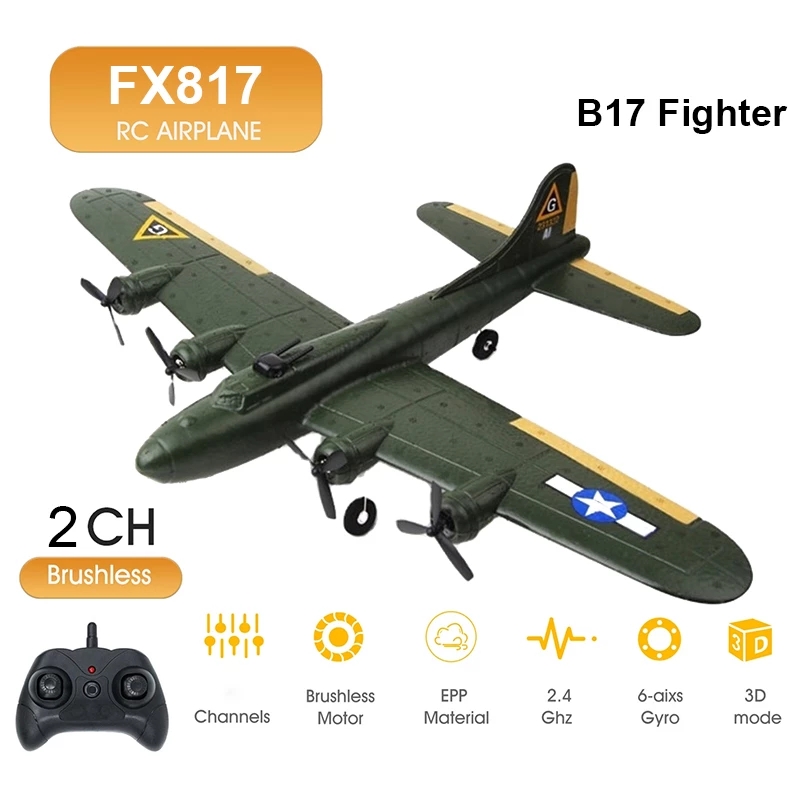 Fx817 B17 Rc Vliegtuig 2.4G 2c - Model Kit Spitfire recensie en prijs
