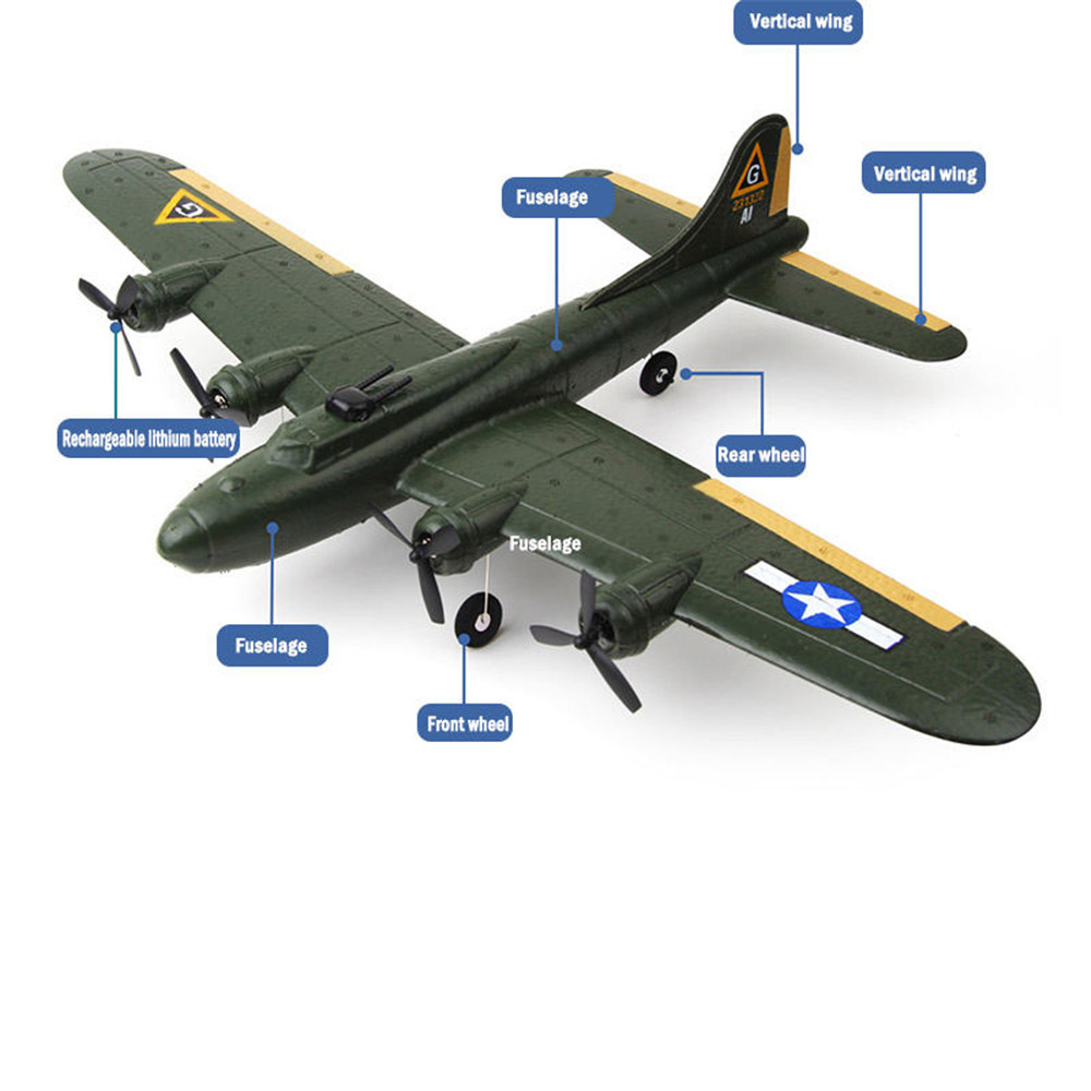 Fx817 B17 Rc Vliegtuig 2.4G 2c - Model Kit Spitfire recensie en prijs